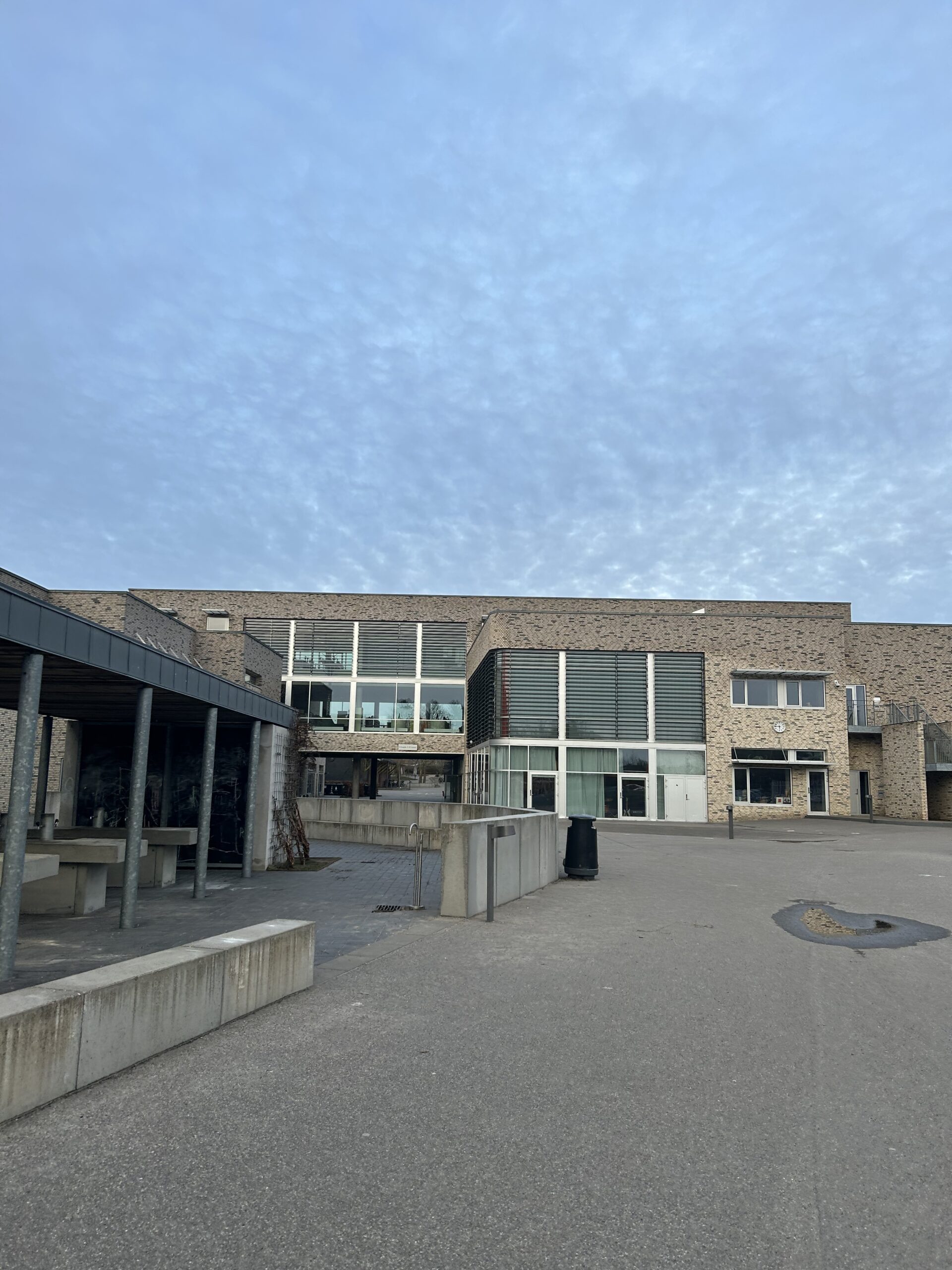 Et besøg til aftenarrangement på Bagsværd Skole.
